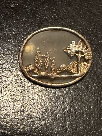 sterling silver brooch