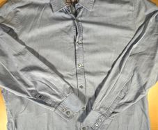 Hugo Boss Lucas Shirt Mens Size 2XL Men's Button Up Long Sleeve Light Blue