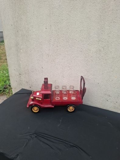 Wood truck with shots glasses postage possible