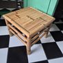 Bamboo Low Vintage Retro Midcentury Bamboo low table Image 10