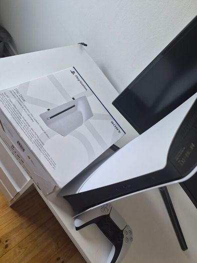 PS5 with new disc attachment