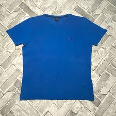 Hugo Boss Mens Short Sleeve T-Shirt Blue Large