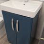 Vanity unit, 500mm, Oxford blue Image 3