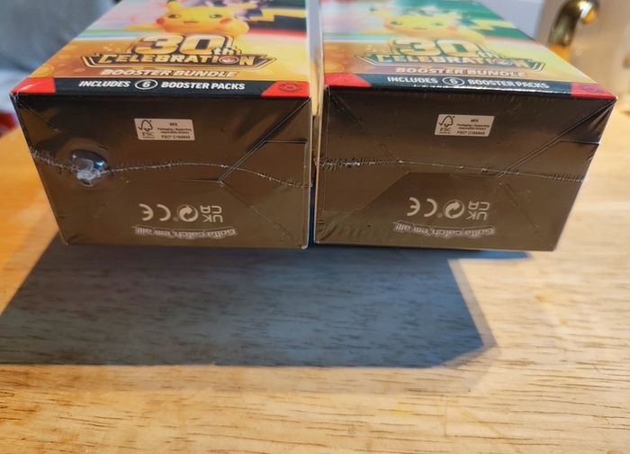 Pokemon Tcg 30th anniversary booster bundle X2