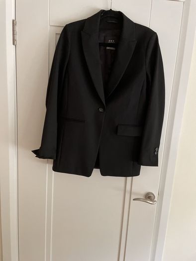 Black Single Breasted Blazer