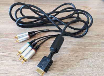 Official Playstation PS2/PS3 Component Cable