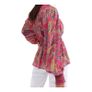 Cameo Rose pink paisley high neck blouse. Size UK12 Image 2