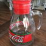 Coca Cola Glass Jug with Ice container Image 2