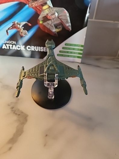 star trek eaglemoss klingon attack cruiser