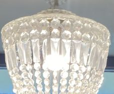 Vintage Bohemian Chandelier Crystal Basket Bag Sac a perles