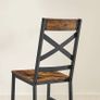 Dining Chairs, Set of 2  industrial brown Image 4
