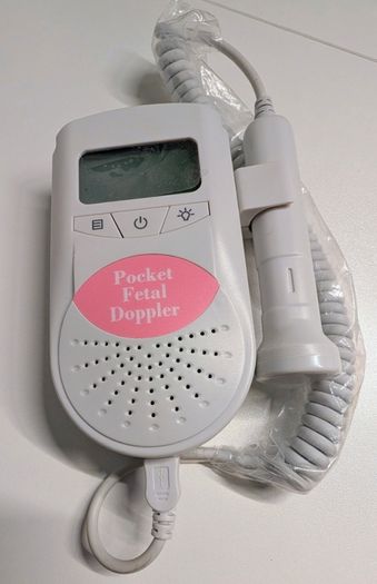 Pocket Fetal Doppler  Baby Heartbeat Monitor (Brand New)
