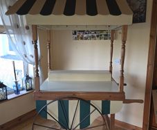 Wooden Candy Cart