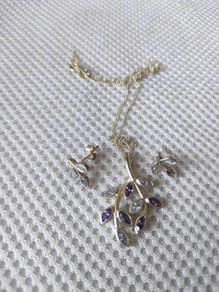 Sterling silver matching set