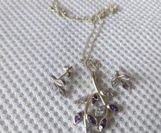 Sterling silver matching set