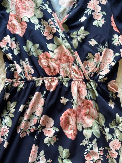 Shein floral dress - size L