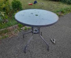 outdoor table
