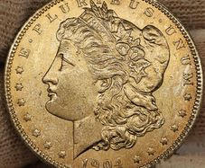 USA United States Silver 1904 S Morgan Dollar Beautiful Uncirculated Lustrous Superb!