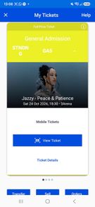 Jazzy ticket