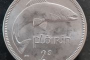 Ireland BU 1965 Florin 2s coin