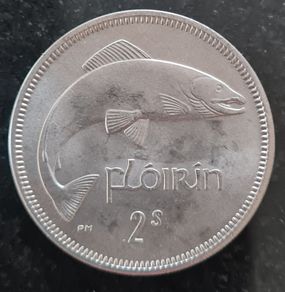 Ireland BU 1965 Florin 2s coin