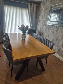 Dining table and chairs