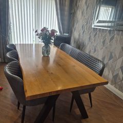 Dining table and chairs