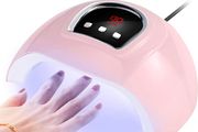 UV LED Nail Lamp,54W Nail Dryer for Gel Polish Auto Sensor LED Nail Dryer Lamp with 3 Timer Setting for Manicure/Pedicure, Home and Salon