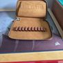 Galen Leather 20 pen zip storage case Crazy Horse leather Image 3