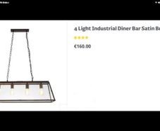 Stunning good quality light fitting