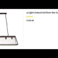 Stunning good quality light fitting