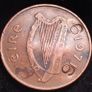 #228 - Ireland - 1971 - Counterstamped - 2 Pence - Km.21 Image 2