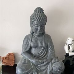 Set of 3 Buddha Statues - Indoor / Garden Decorative Ornaments