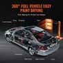 Infrared Curing Lamp, 3300W, Car Paint Dryer with Holder, Timer 1-60 Min, Heating Cabin Cooking Spray 0.8, Curing Lamp for Repair Drying Image 7