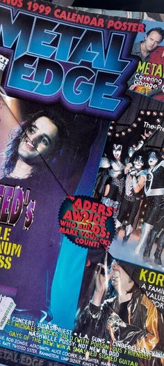 music magazines..metal edge