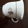 Retro porcelain Tea cup saucer and side plate, Thun Natalie Image 2
