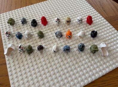 Lego Figure Helmets
