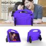 For Samsung Galaxy Tab A8 10.5 2021 Kids Friendly Case Shockproof Cover With Thumbs Up - Purple Image 2