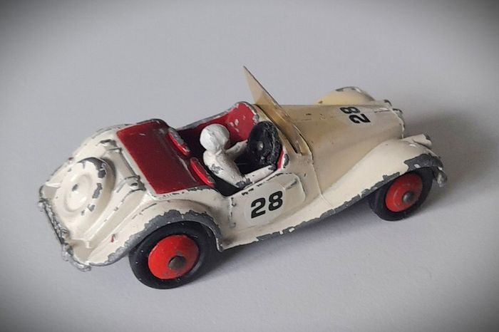 Diecast Vintage Dinky Toys MG Midget Sports - Fair to Good Original Condition/No Box