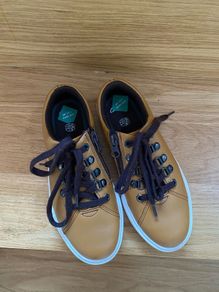 New kids leather shoes