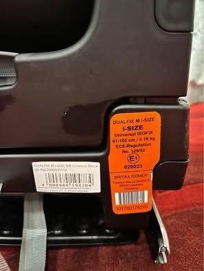 Britax Dualfix M i-Size Cosmos Black Car Seat