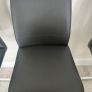 Set of 3 Grey Faux Leather Bar Stools Image 10