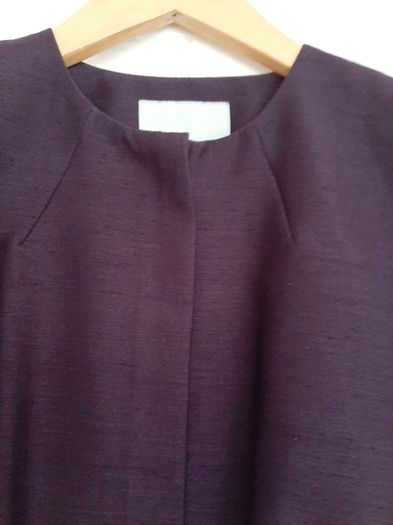 H&M aubergine coloured jacket