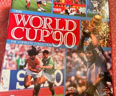 World Cup 90 Sticker Collection binder