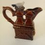 Vintage Park Rose Bridlington Pottery England Pitcher Miniature Image 4