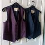 2 x Quality 100% pure wool waistcoats Image 4