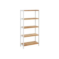Standing shelf with 5 levels Bamboo