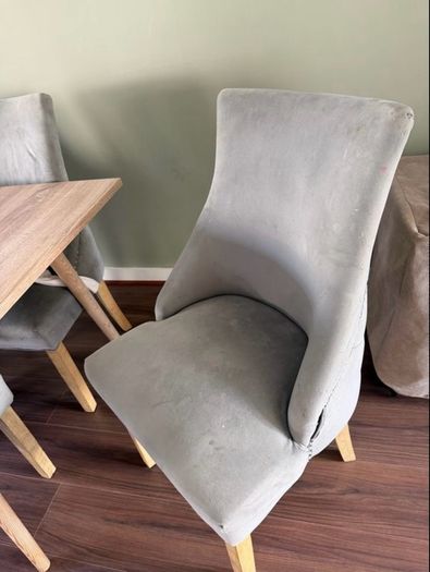 dining table and chairs