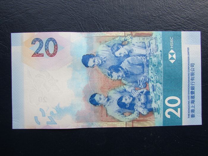 Hong Kong 2018.20 Dollars.Uncirculated Banknote.
