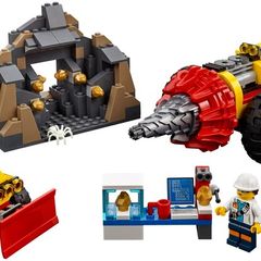 lego City 60186 Mining Heavy Driller